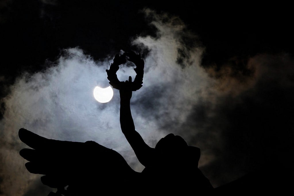 Eclipse en la CDMX del 21 de agosto de 2017