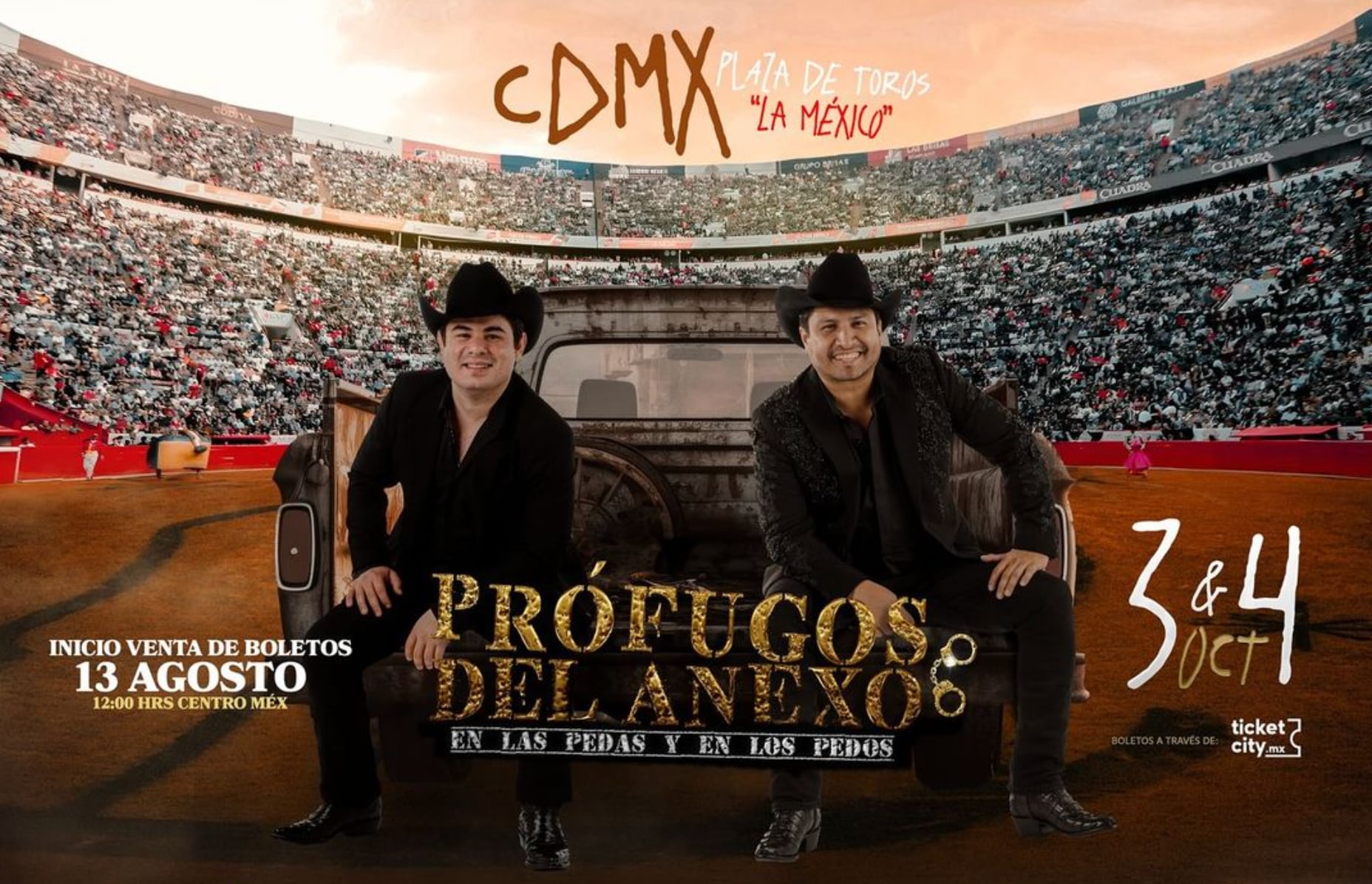 Concierto de Prófugos del Anexo en CDMX