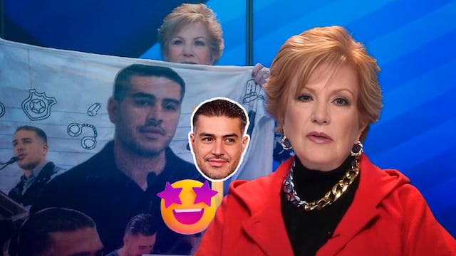 Maxine Woodside cae en la “fiebre Harfuch” y presume su toalla inspirada en él