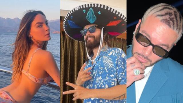 J Balvin estaría de vacaciones con Jared Leto y Belinda