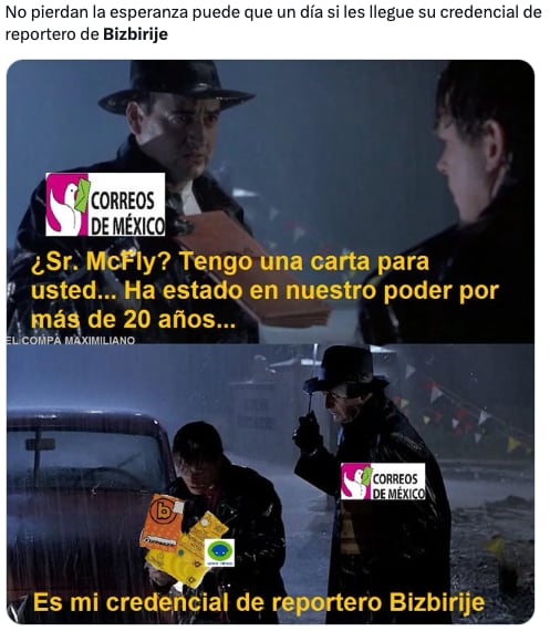 Los memes de la credencial Bizbirije sanan el trauma generacional