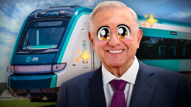 AMLO sólo tiene ojos de amor para el Tren Maya