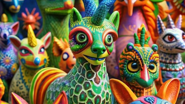 Dibujo de alebrijes