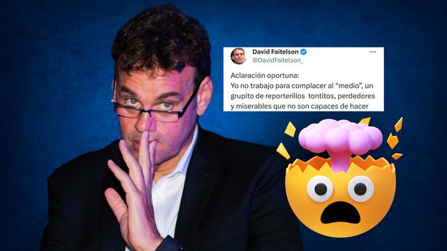 David Faitelson responde a periodistas que lo critican