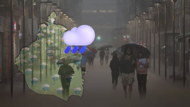 Lluvias en CDMX para este Sábado de Gloria