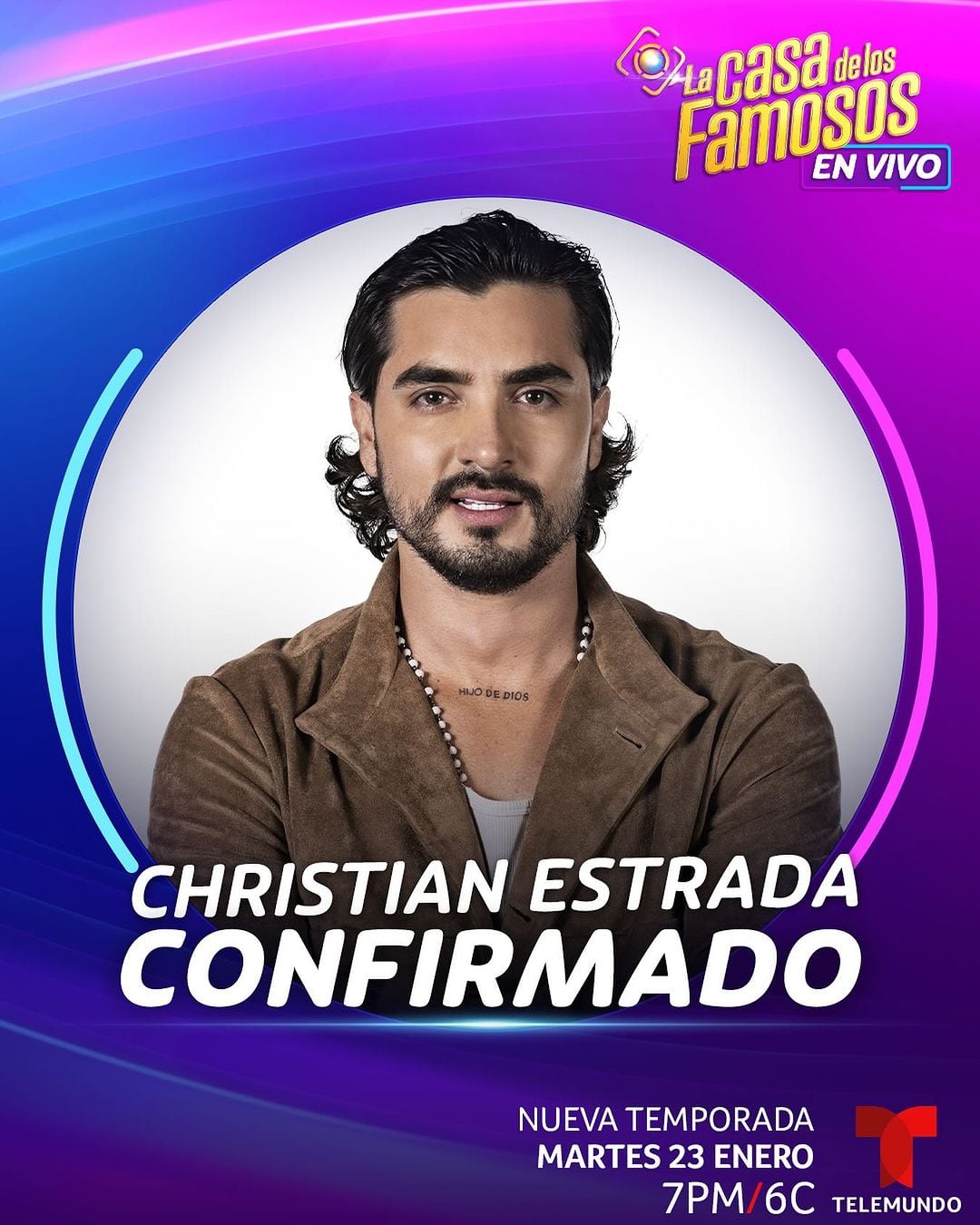 Christian Estrada en La Casa de los Famosos 4
