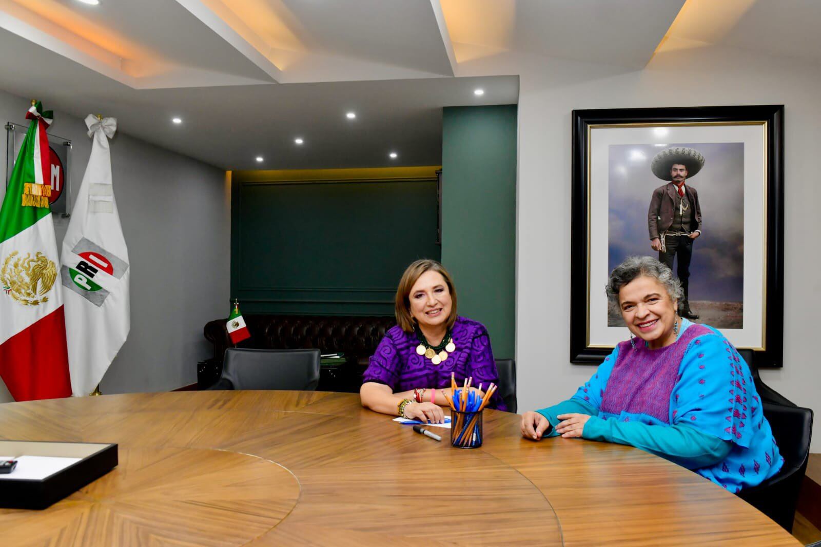 Beatriz Paredes y Xóchitl Gálvez ya están platicando por la unidad en el Frente Amplio por México