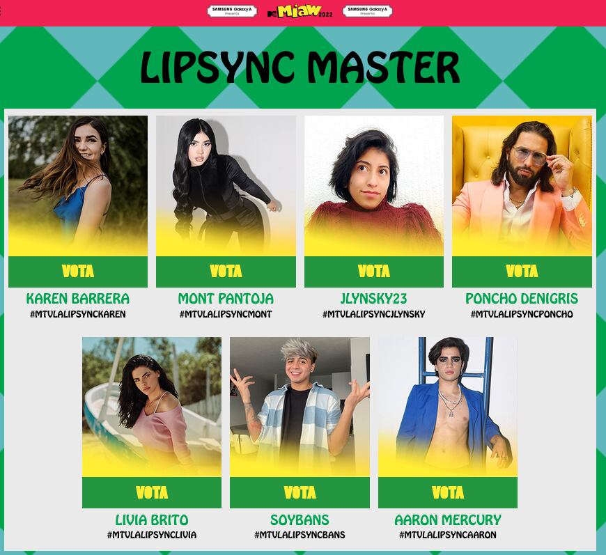 Carlos Feria es eliminado de los Premios MTV 2022