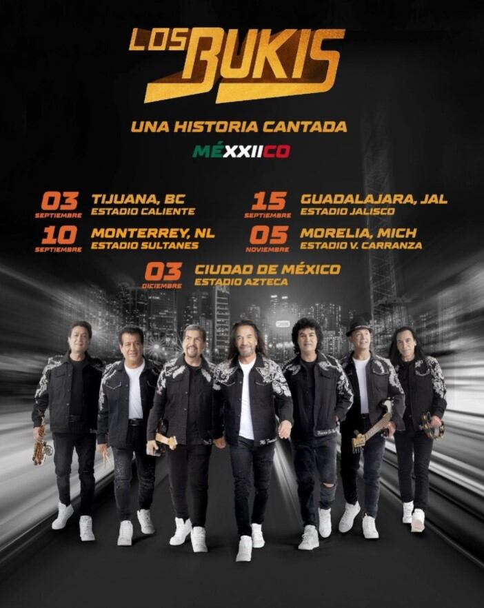 Los Bukis anuncian gira por México