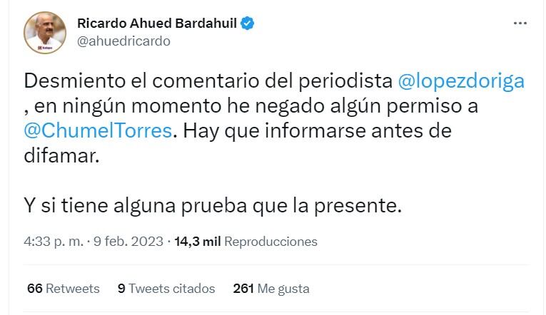 Ricardo Ahued Bardahuil, alcalde de Xalapa