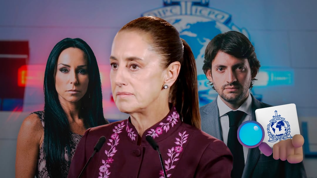 Sheinbaum busca reactivar ficha roja de Interpol contra Inés Gómez Mont y Álvarez Puga