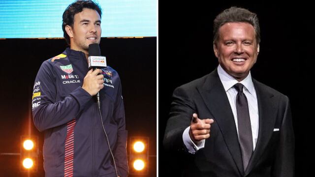 Checo Pérez y Luis Miguel