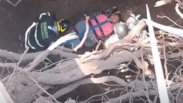 Socavón en Gustavo A. Madero