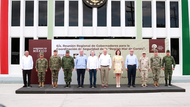 Ruben Rocha Moya en la VI Reunión para la Coordinación de Seguridad