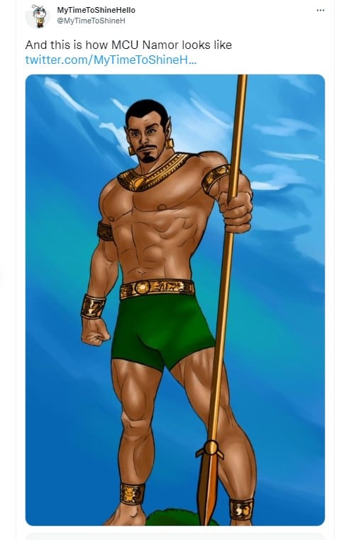 Namor en Black Panther Wakanda Forever