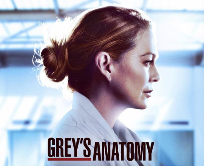 Ellen Pompeo en Grey's Anatomy