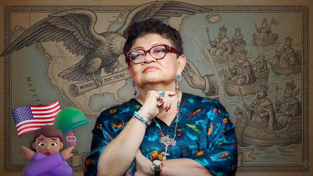 Ernestina Godoy arremete contra el intervencionismo de la Doctrina Monroe
