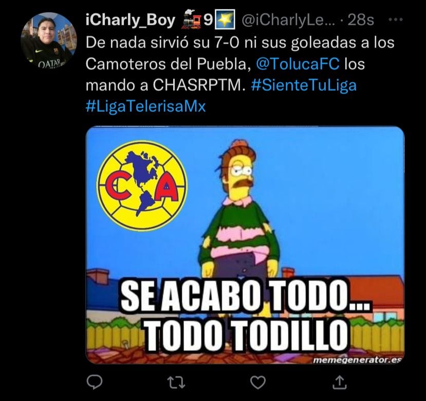 Memes Club América.