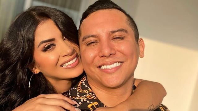 Kimberly Flores y Edwin Luna