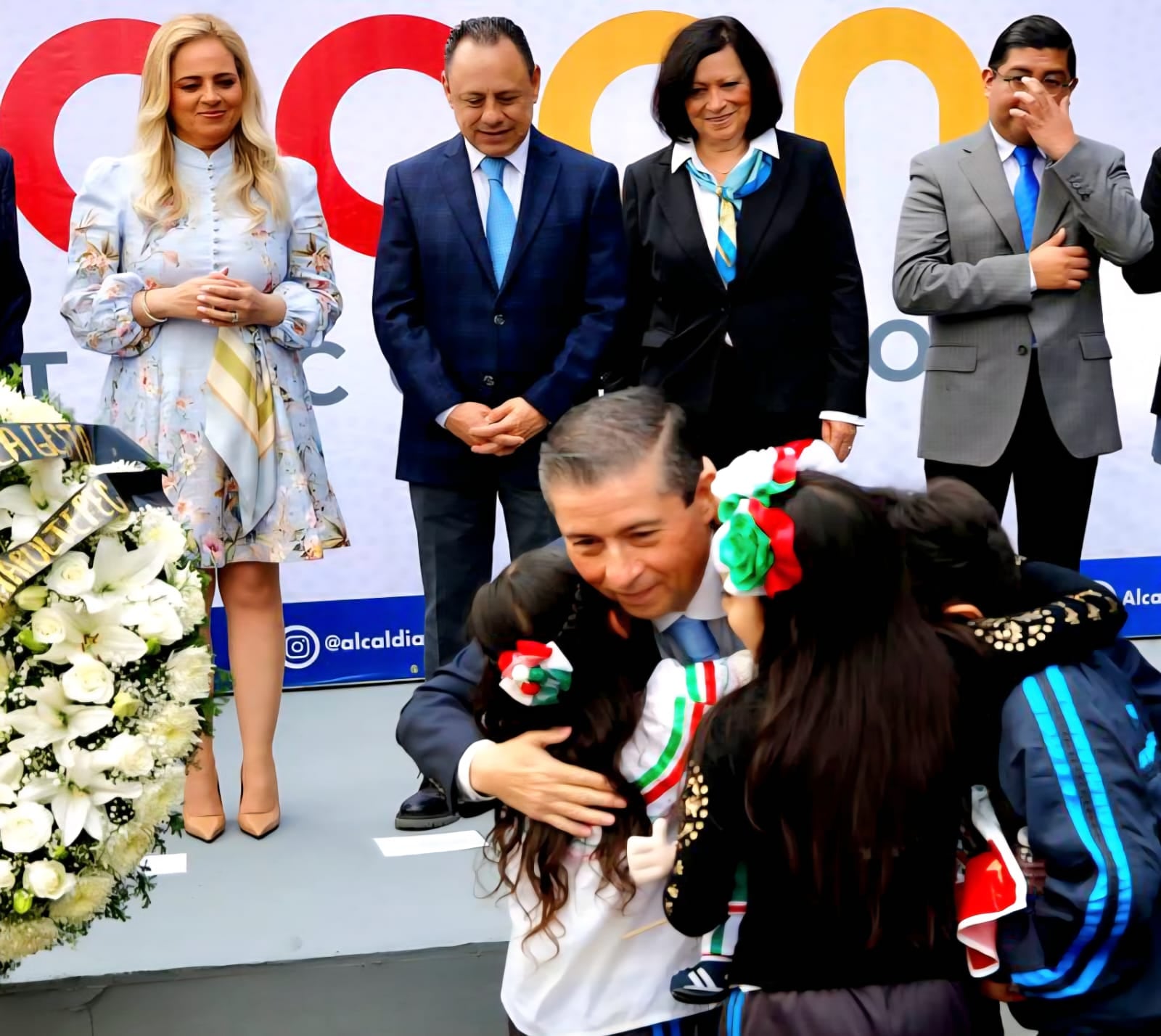 Giovani Gutiérrez encabeza homenaje a los Niños Héroes en Coyoacán