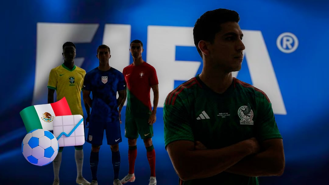 México rebasa a Brasil, Estados Unidos y Portugal en el ranking de la FIFA
