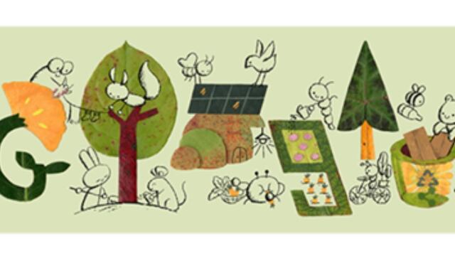 El Google Doodle conmemora el Día Internacional de la Madre de la Tierra