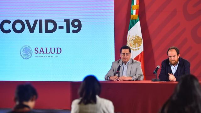 José Luis Alomía en conferencia de prensa.
