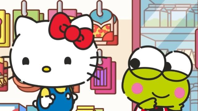 Confusión en la tiendita de Hello Kitty
