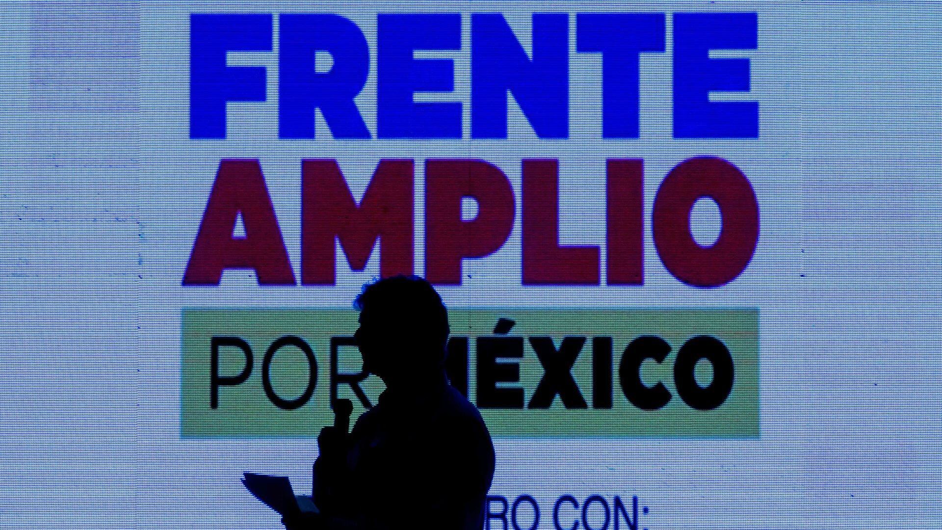 Enrique de la Madrid, aspirante a la candidatura a la presidencia por el Frente Amplio por México