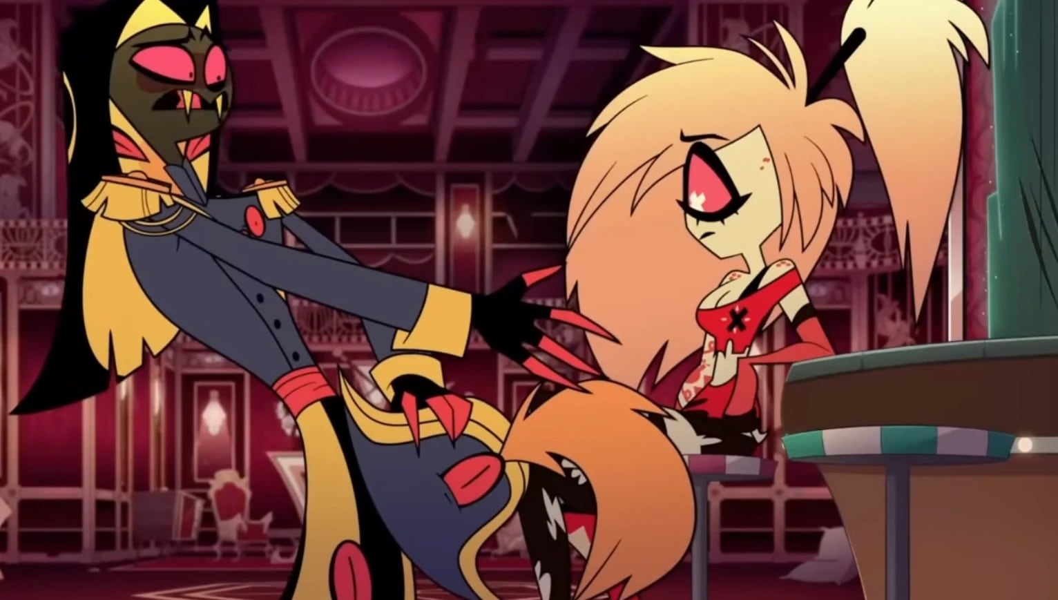 Esta es la relación entre Sir Pentious y Cherri Bomb de Hazbin Hotel