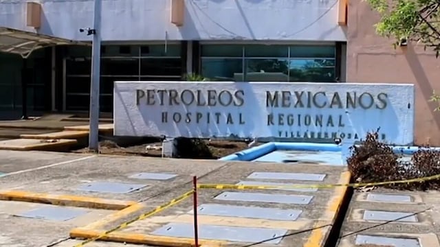 Hospital de Pemex en Villahermosa.