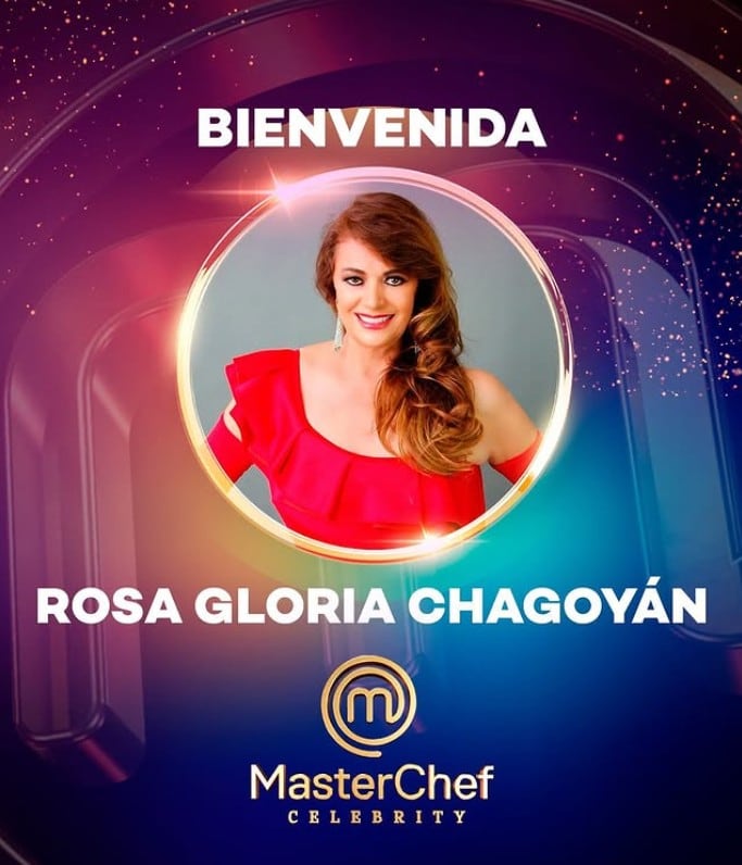 Rosa Gloria Chagoyán en MasterChef Celebrity 2025
