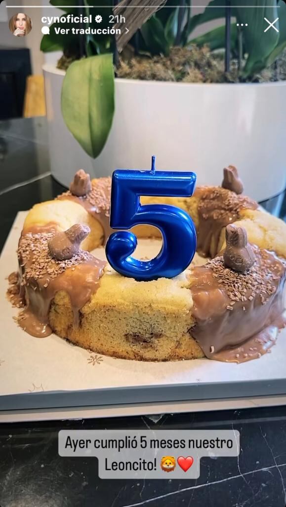Cynthia Rodríguez y Carlos Rivera celebran los 5 meses de su hijo León