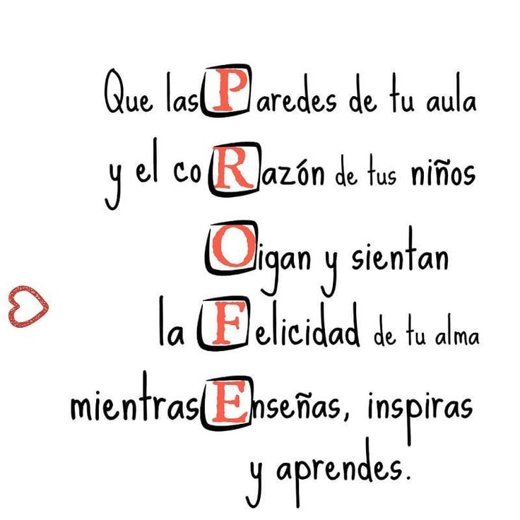 Ideas de cartas para el Día del Maestro