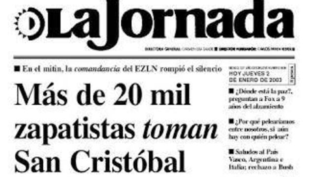 No hay causa de sustento popular que no haya sido abrazada y defendida por La Jornada a lo largo de su existencia