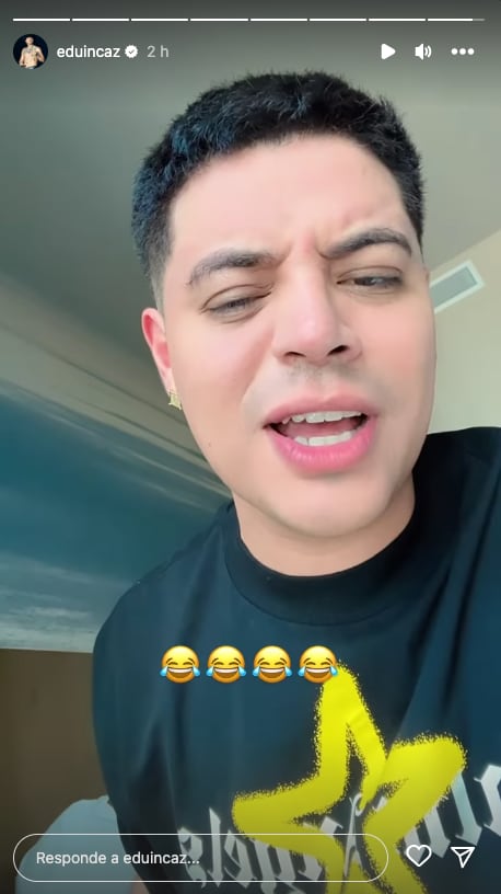 Eduin Caz está haciendo su “luchita” para ganar el perdón de Daisy Anahy