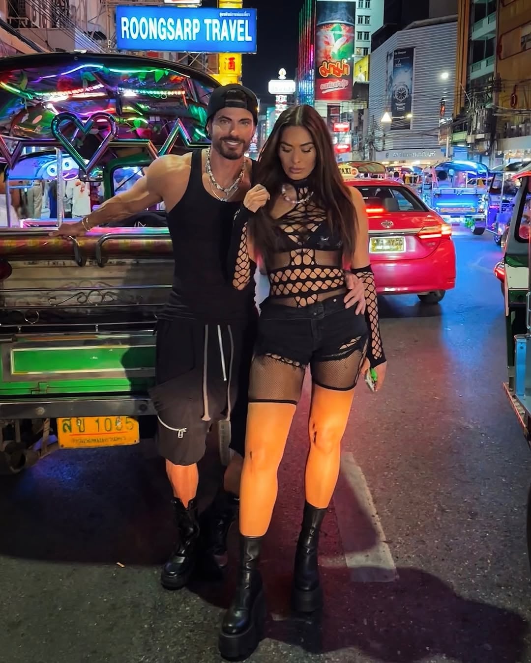 Galilea Montijo e Isaac Moreno