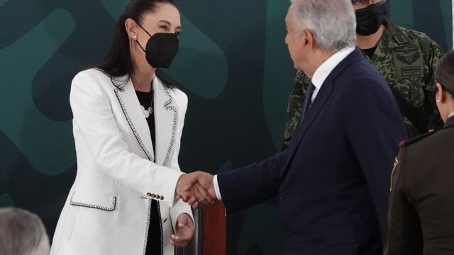 AMLO y Claudia Sheinbaum