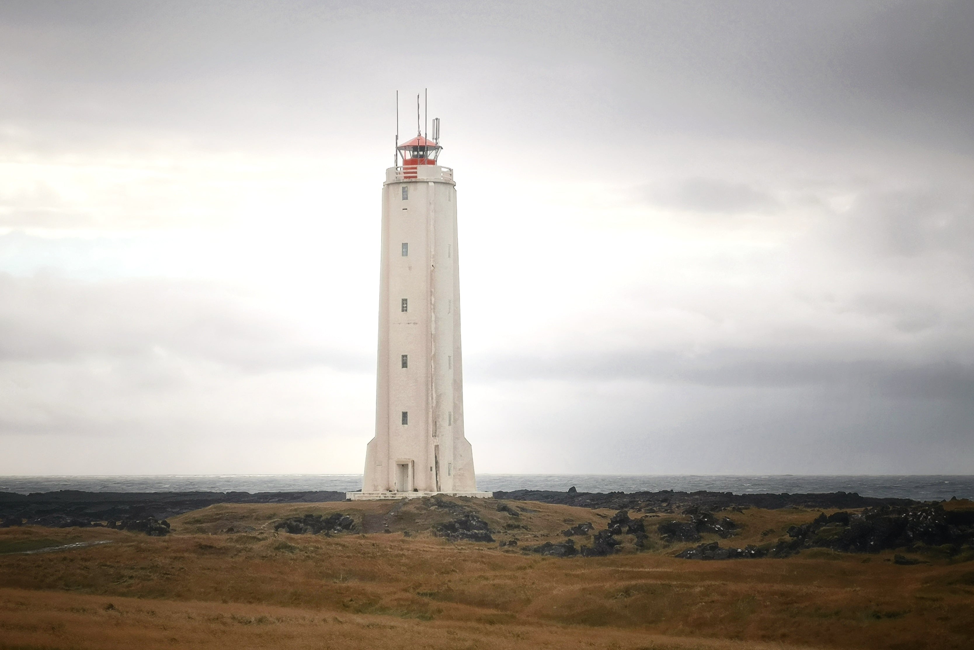 Faro de Malariffk en Islanda