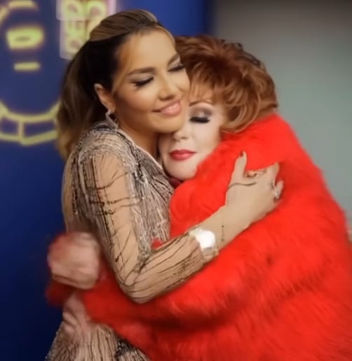 Frida Sofía vuelve a abrazar a Silvia Pinal con ayuda de la inteligencia artificial