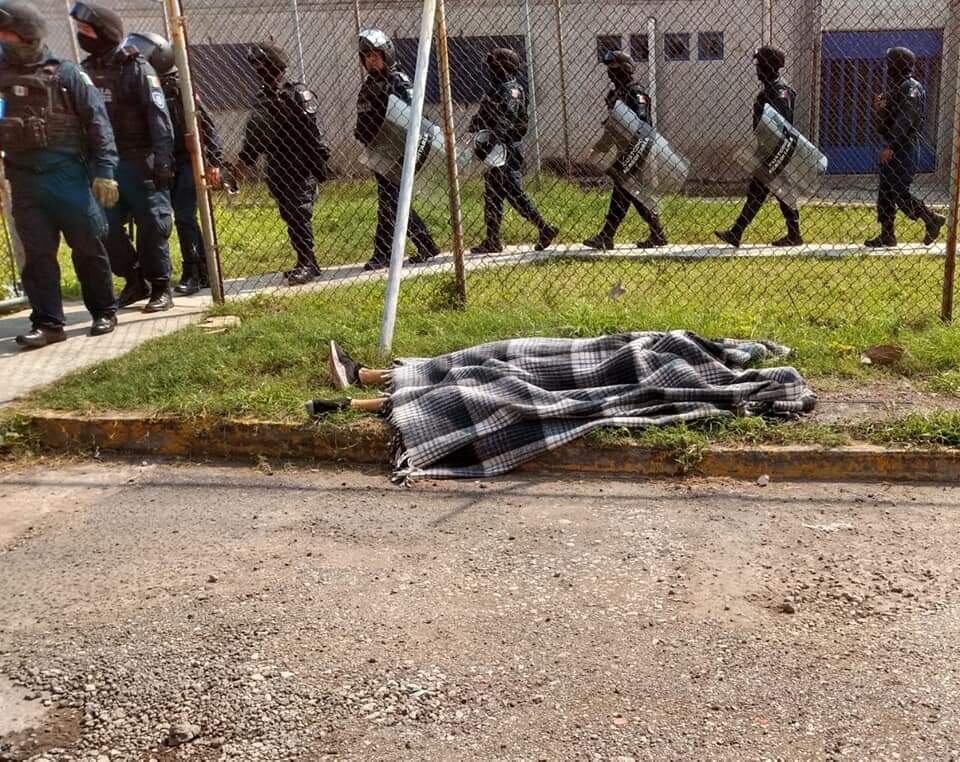Víctima de motín en el penal Atlacholoaya, Morelos
