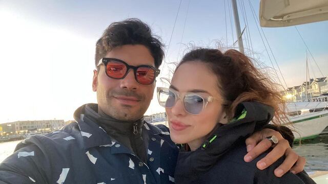 Christian Vázquez y Paty Cantú