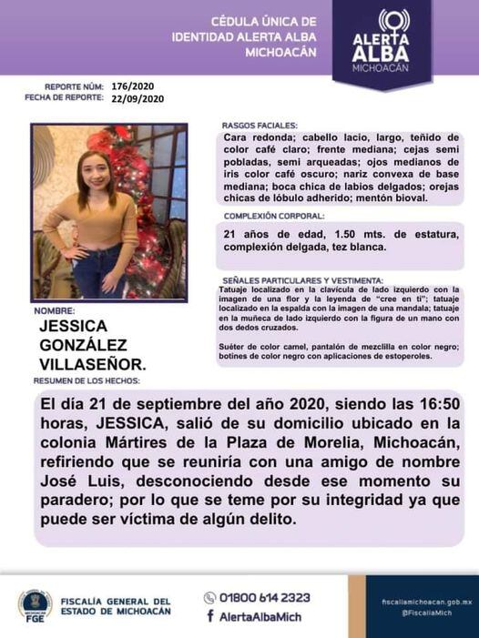 Alerta Alba por Jessica