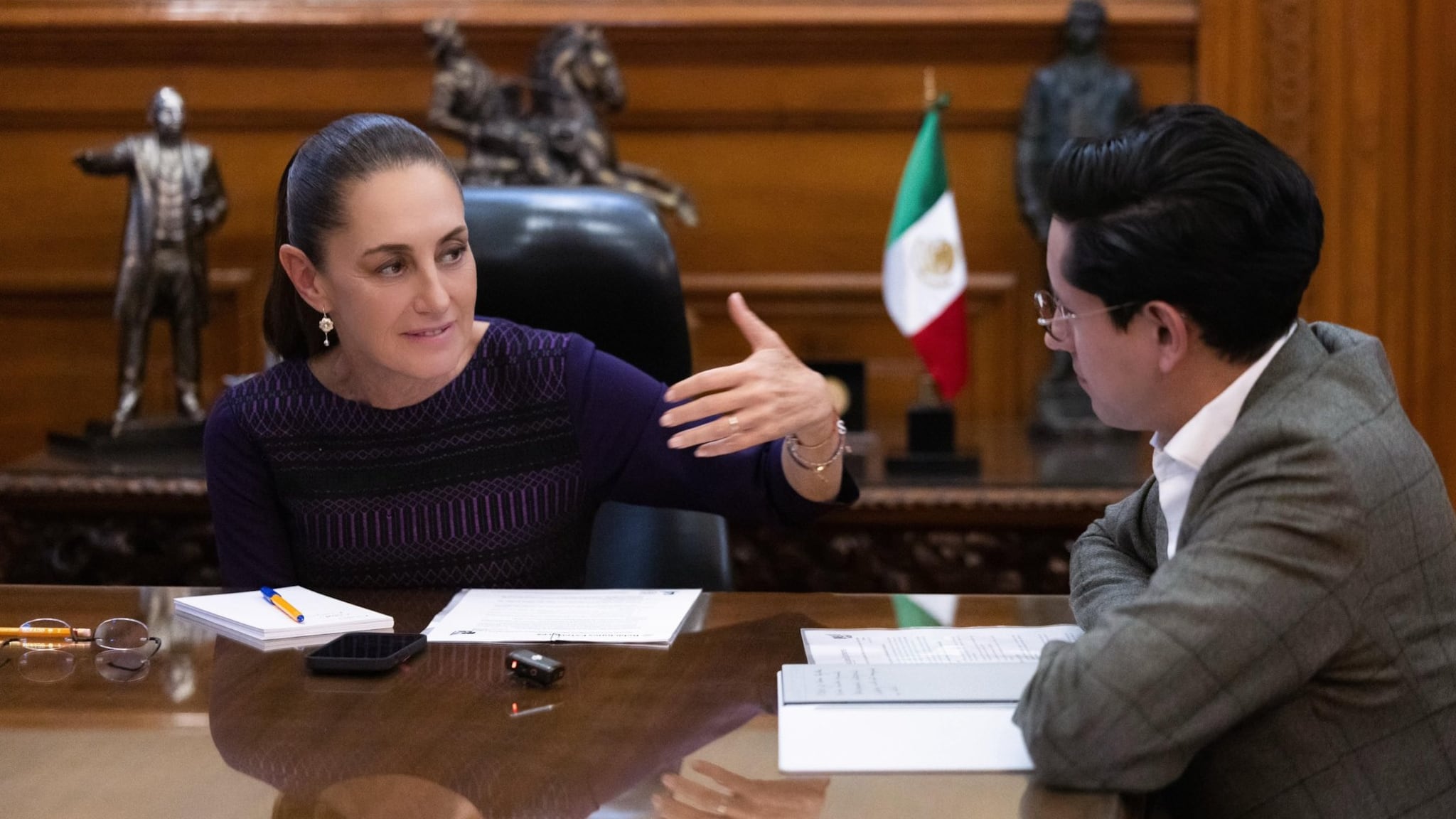 SRE revela puntos clave del diálogo entre Sheinbaum y Mark Carney