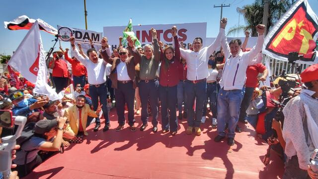 Rubén Rocha Moya apoya a Marina Vitela en Durango