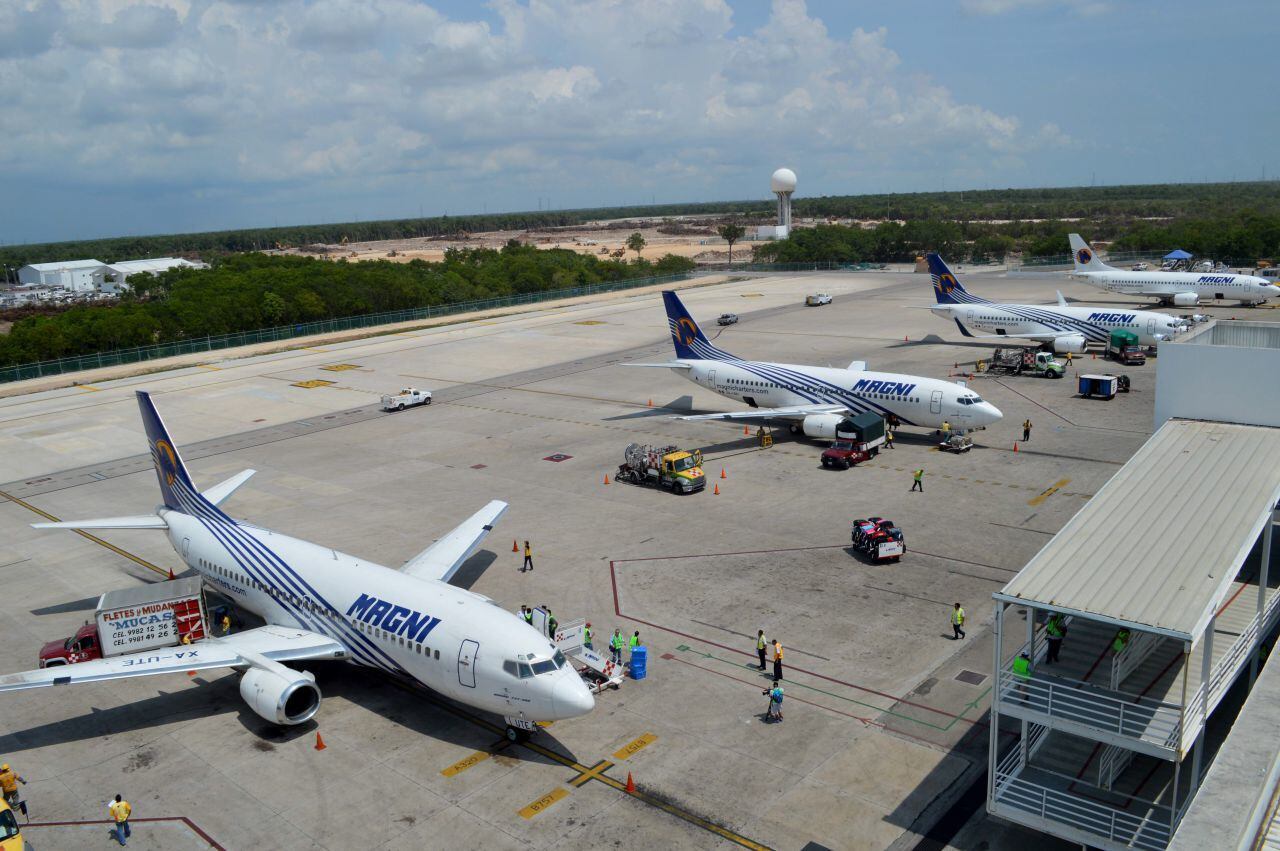 Aviones de Magnicharters