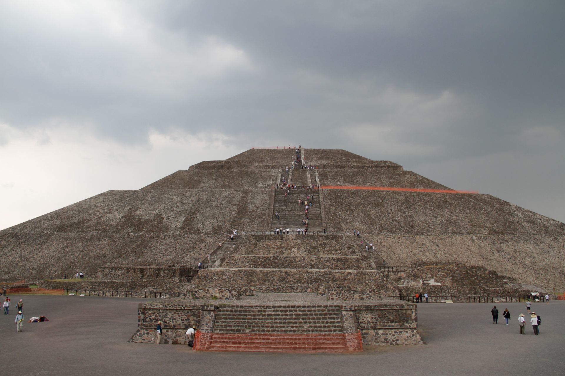 Teotihuacán en equinoccio de primavera.