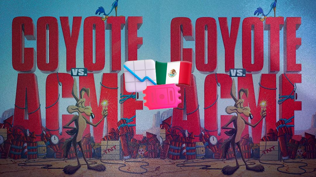 ¿Cómo va la taquilla de Coyote vs. Acme? Aunque baja, sigue superando películas animadas