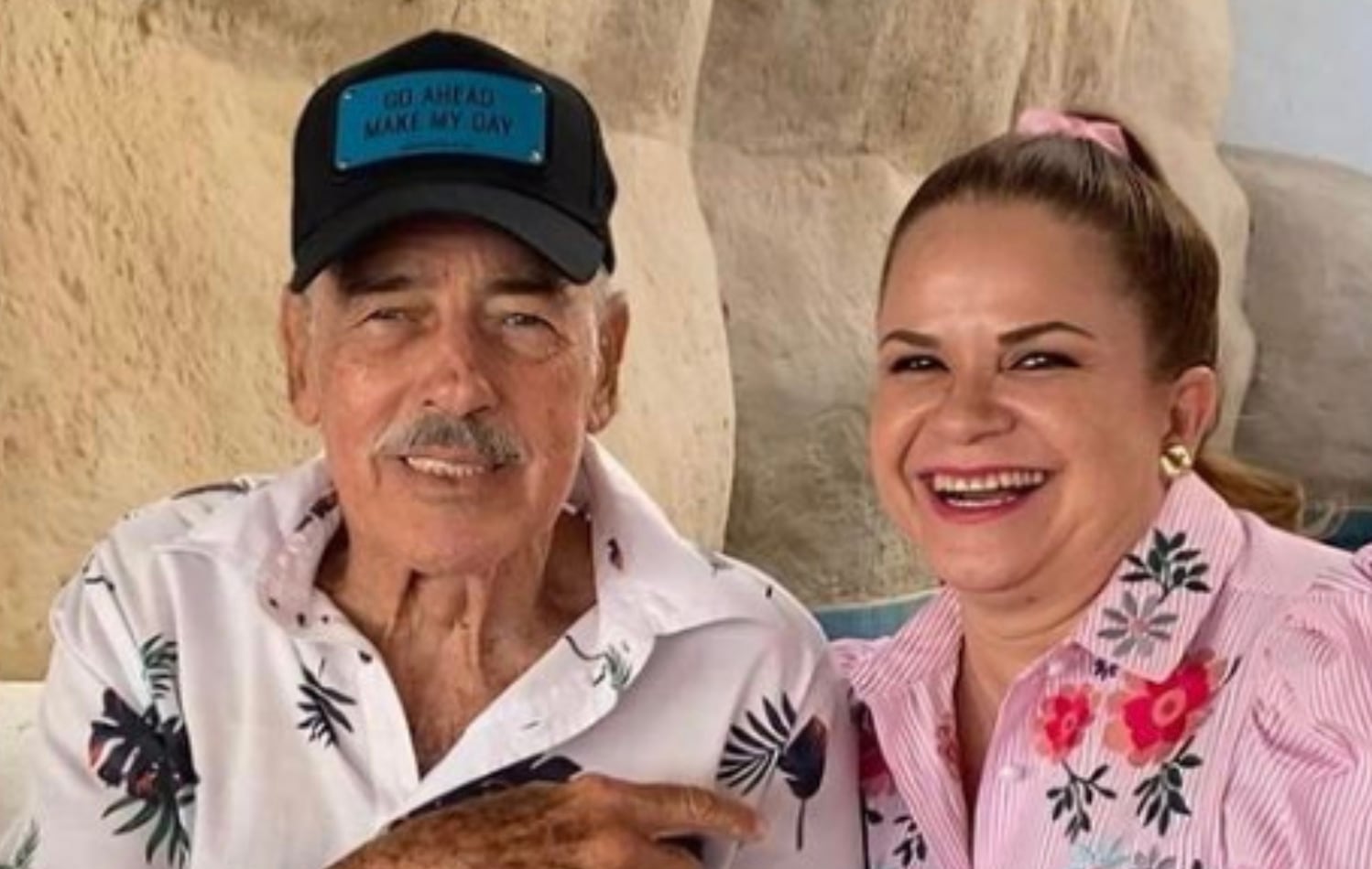 Andrés García y su esposa Margarita Portillo