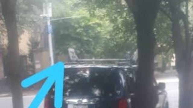 Foto del dron denunciado.